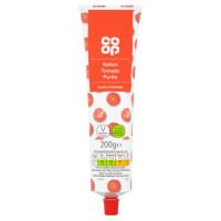 COOP ITALIAN TOMATO PUREE 200 GMS