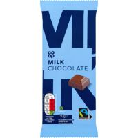COOP FAIRTRADE MILK CHOCOLATE 150 GMS
