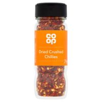 COOP DRIED CRUSHED CHILLIES 29 GMS