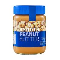 COOP SMOOTH PEANUT BUTTER 340 GMS