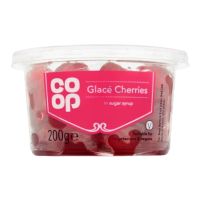 COOP GLACE CHERRIES 200 GMS