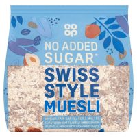 COOP SWISS MUESLI NAS 500 GMS