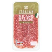 COOP MILANO SALAMI 80 GMS (CONTAINS PORK)