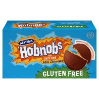 MCVITIES GLUTEN FREE CHOCOLATE HOBNOBS 150 GMS