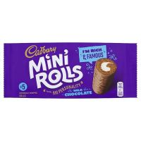 CADBURY CHOCO MINI ROLLS 5PK 200 GMS