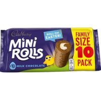 CADBURY CHOCOLATE MINI ROLLS 10PK 300 GMS