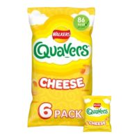 WALKERS QUAVERS CHEESE 6X16 GMS