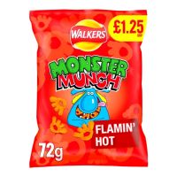 MONSTER MUNCH FLAMIN HOT 72 GMS