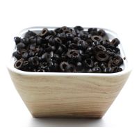 COOPOLIVA BLACK OLIVES SLICED PER KG