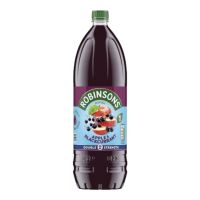 ROBINSONS DOUBLE CONC APPLE BLACK CURRENT NO ADDED SUGAR 1750 ML