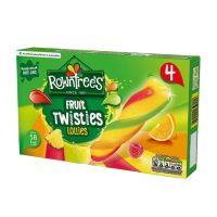 ROWNTREES FRUIT TWISTIES LOLLIES 4X17.5 ML