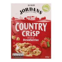 JORDANS COUNTRY CRISP WITH SUN-RIPE STRAWBERRIES 500 GMS