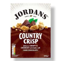 JORDANS COUNTRY CRISP WITH 70% COCOA DARK CHOCO 500 GMS