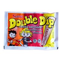 SWIZZELS MATLOW DOUBLE DIP ORANGE AND CHERRY 19 GMS