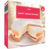 ICELAND DAIRY CREAM SPONGE 375 GMS