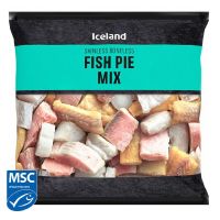 ICELAND FISH PIE MIX 450 GMS