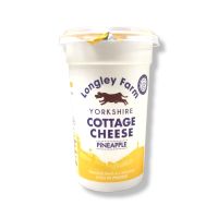 LONGLEY FARM COTTAGE CHEESE WITH PINEAPPLE 250 GMS