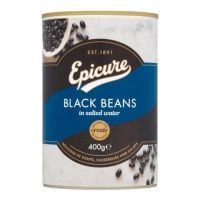 EPICURE BLACK BEANS 400 GMS