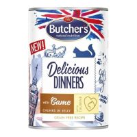 BUTCHER`S DINNERS CAT WITH GAME CHUNKS JELLY 400 GMS