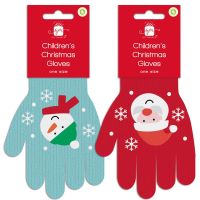 PMS SS OUTFIT CHILDRENS XMAS GLOVES 2DS
