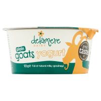 DELAMERE GOATS YOGHURT NATURAL 125 GMS