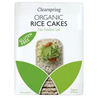 CLEARSPRING NO ADDED SALT ORGANIC RICE CAKE