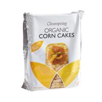 CLEARSPRING ORGANIC CORN CAKES 130 GMS