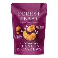 FOREST FEAST CASHEWS AND PEANUTS HEATHER HONEY 120 GMS