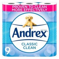 ANDREX CLASSIC CLEAN 9 ROLLS