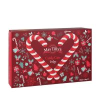 MRS TILLYS CANDY CANE FUDGE GIFT BOX 400 GMS