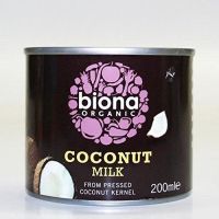 BIONA COCONUT MILK ORGANIC 17% 200 ML