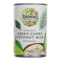 BIONA COCONUT GREEN CURRY ORGANIC 400 ML