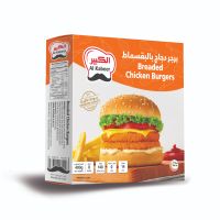 AL KABEER BREADED CHICKEN BURGERS  400 GMS