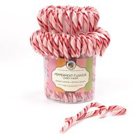 NATURAL CANDY SHOP PEPPERMINT CANES 28 GMS