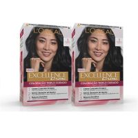 LOREAL EXCELLENCE 1 BLACK TWIN PACK @30% OFF