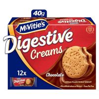 MCVITIES DIGESTIVE CREAM CHOCOLATE 12X40 GMS @SPECIAL OFFER