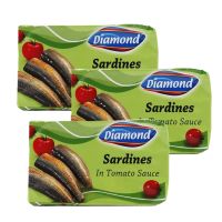DIAMOND SARDINES IN TOMATO SAUCE 5X120 GMS @SPECIAL PRICE