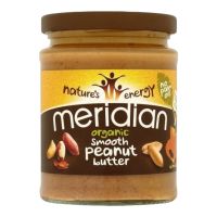 MERIDIAN ORGANIC SMOOTH PEANUT BUTTER 280 GMS