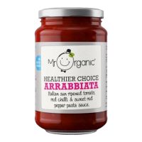 MR ORGANIC ARRABIATA PASTA SAUCE 350 GMS