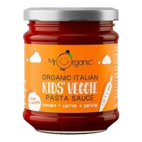 MR ORGANIC KIDS VEGGIE PASTA SAUCE TOMATO CARROT PARSNIP 200 GMS