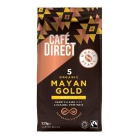 COFE DIRECT MAYAN GOLD BEAN COFFEE 227 GMS
