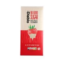 DIABLO WHITE CHOCOLATE WITH STRAWBERRY NO ADD SUGAR 75 GMS