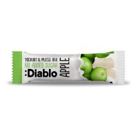 DIABLO NO ADDED SUGAR YOGHURT COATED APPLE MUESLI BAR 30 GMS