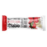 DIABLO NO ADDED SUGAR YOGHURT COATED STRAWBERRY MUESLI BAR 30 GMS