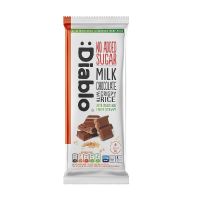 DIABLO MILK CHOCOLATE WITH CRISPY RICE WITH STEIVA SWEETENER NO ADD SUGAR 75 GMS