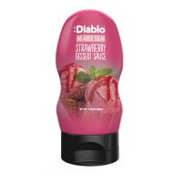 DIABLO STRAWBERRY DESSERT SAUCE NO ADD SUGAR 350 GMS