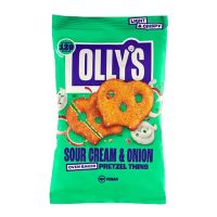 OLLY'S SOUR CREAM AND ONION PRETZEL 140 GMS