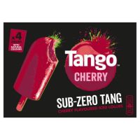 TANGO CHERRY SUB ZERO TANG LOLLIES 4PK 280 ML
