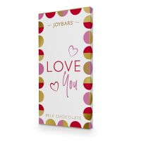 JOYPOTS LOVE YOU MILK CHOCOLATE BAR 80 GMS