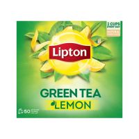 LIPTON GREEN TEA BAG LEMON 50X1.5 GMS